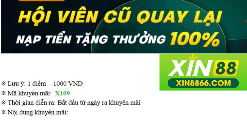 Khuyến mãi hội viên củ quay lại